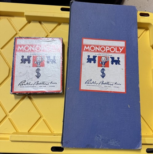 Gioco monopoli vintage 1935 - gioco,