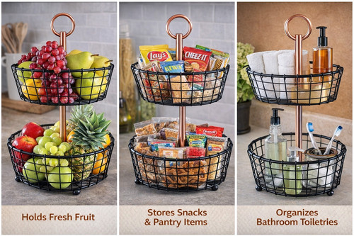 Cesto frutta livelli - cesto,