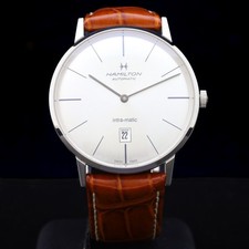 Hamilton Intramatic 42 mm H387550 automatic box & paper LIKE NEW