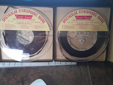 Reel To Reel Tape 7,5 iPS 2 track-NASTRI DIMOSTRATIVI HI FI.