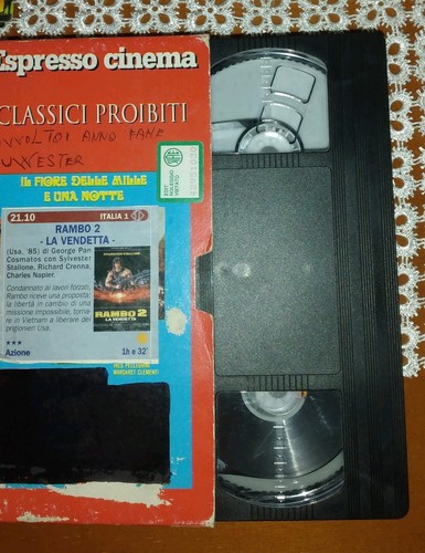 Videocassetta rambo la - videocassetta, 2