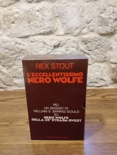 L'eccellentissimo Nero Wolfe- Rex Stout. 2 Voll. 1° ed. 1989-Omnibus Mondadori