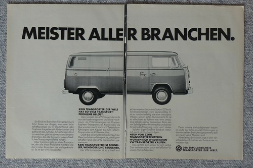 Pubblicità originale bus - vw,