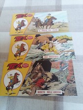 Lotto 3 Tex serie strisce Silver Star n 2, 3 e 4 su 6 Anastatiche Bonelli 2021