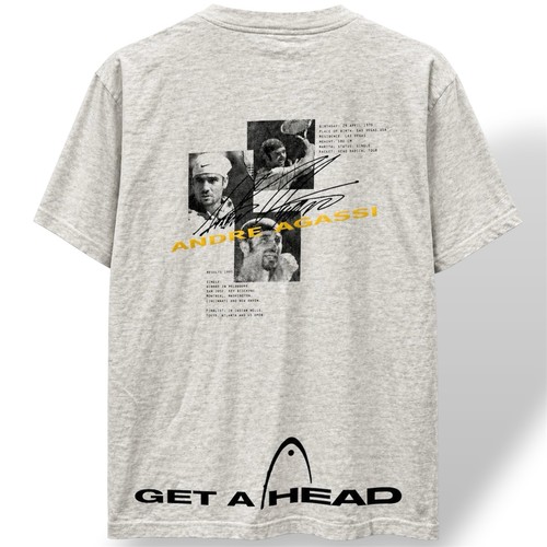 Maglietta vintage andre agassi - andre,