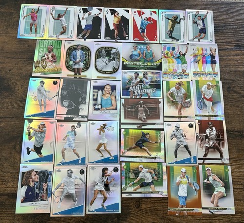 Lotto carte x70 topps chrome - carte,