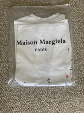 T-shirt bianca uomo Maison