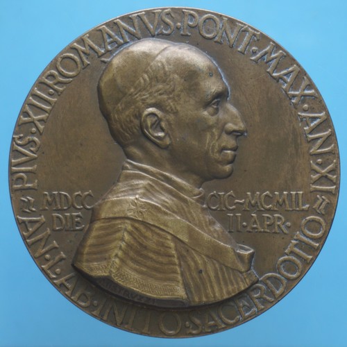 Pio xii medaglia annuale - annuale, 1949