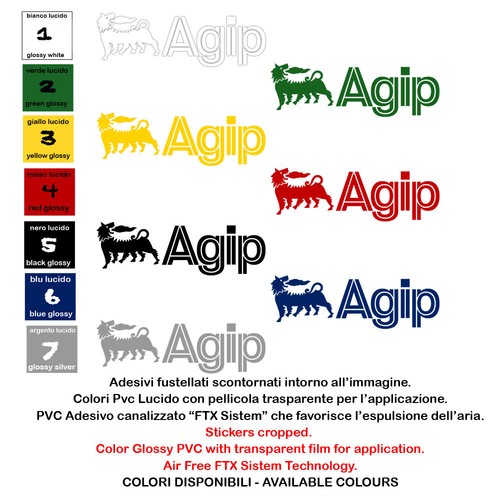 Agip sticker cropped - , helmet