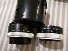 KENKO cfe 2X Teleplus per ottiche Canon FD mc4 + auto extension tube 26 cf1