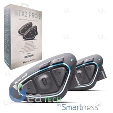 MIDLAND BTX2 PRO S DOPPIO INTERFONO MOTO BLUETOOTH AURICOLARE DA CASCO TWIN PACK