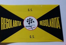 Gori moto 125 - 50 Regolarità G.S. 1971 depliant originale brochure 