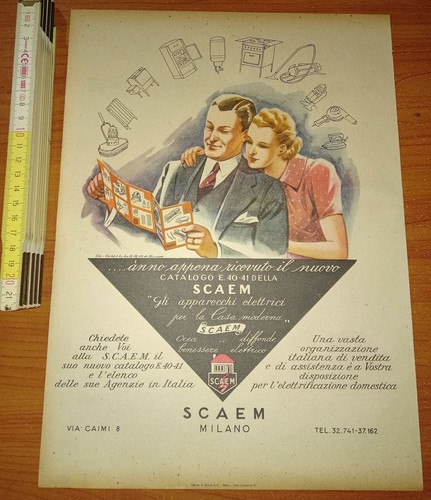 Pubblicità scaem apparecchi - scaem,