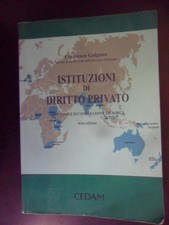 istituzioni di diritto privato 6ed. fcNO PRENO galgano francesco 881329977X