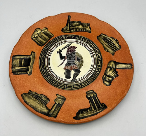 Piatto parete terracotta - da,