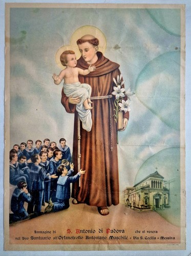 Stampa antica sant - stampa, di