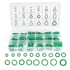 270 Pieces Green Rubber O-Ring