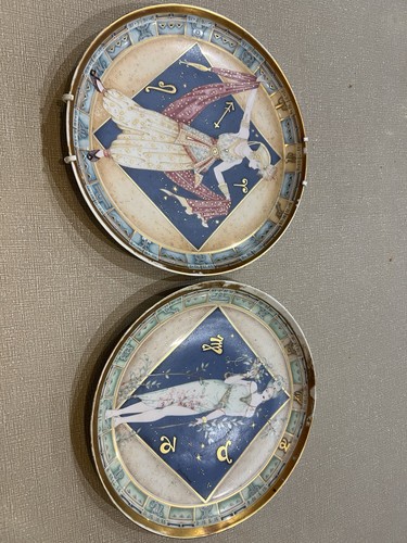 Lotto piatti porcellana - lotto, 2x