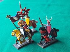 WARHAMMER FANTASY BATTLE 5TH ED BRETONNIAN KNIGHTS  #3 PAINTED
