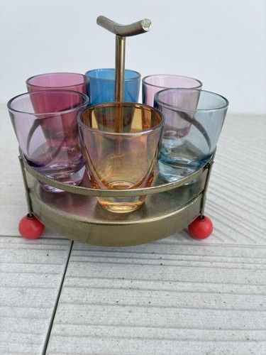 Set bicchieri liquore e - 6, da