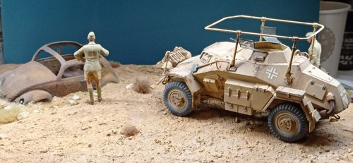 Diorama dak sdfkz - 1/35,