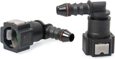 ® - Attacco Rapido Carburante, Connettore Rapido a 90 Gradi, Plastica Connettore