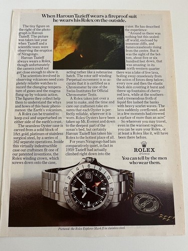 Pubblicità rolex explorer - pubblicità,