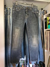 ULTRA RARE JEANS DSQUARED2 F/W 2005 BORCHIE PAINT SFILATA VINTAGE ARCHIVE