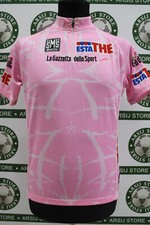 maglia ciclismo ROSA SANTINI TG M NUOVA B536 bike shirt maillot trikot jersey