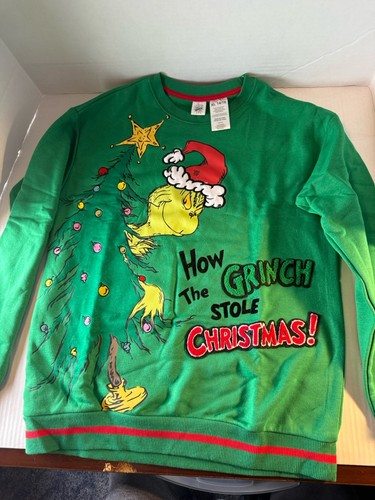 Grinch kids holiday sweatshirt - kids,