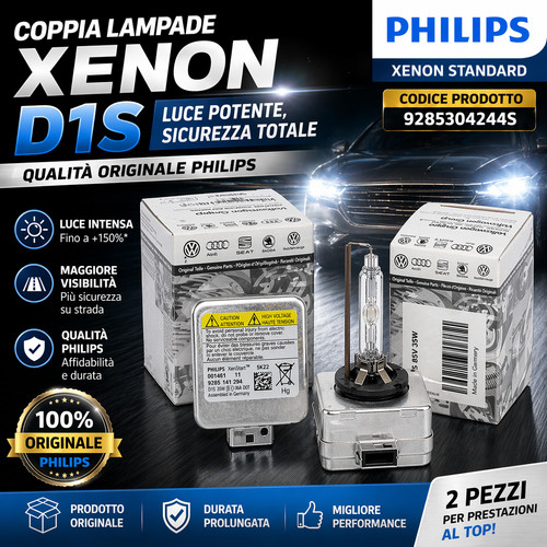 Philips d1s lampade xenon - 2x,