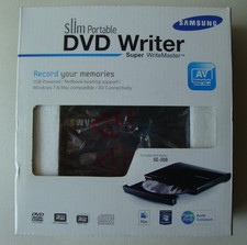 SAMSUNG SLIM PORTABLE DVD WRITER SE-208