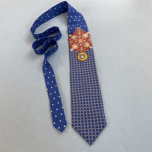 Gianni versace medusa silk tie - gianni,