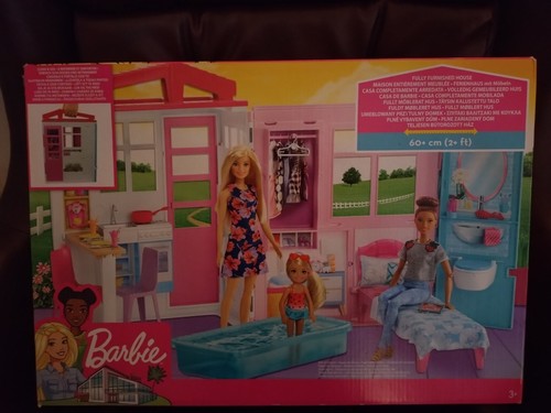 Mattel barbie casa mobili - mattel, casa,