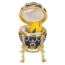 Faberge Rosebud Egg Trinket