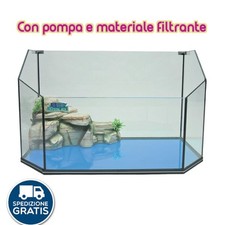 TARTARUGHIERA EXAGON IN VETRO