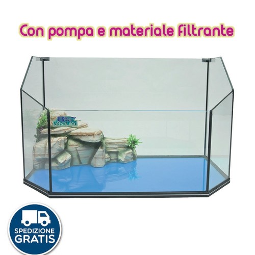 Tartarughiera exagon vetro - tartarughiera,