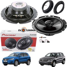 Kit 2 Casse Altoparlanti Pioneer Anteriori Coassiali 2 Vie per VW Tiguan