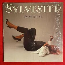 SYLVESTER IMMORTAL Megatone Records M-1026 VINYL LP WHITE US 1989 SHRINK NM