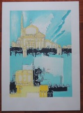 REMO BRINDISI litografia del