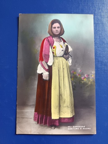 299a cartolina costume - costume, di