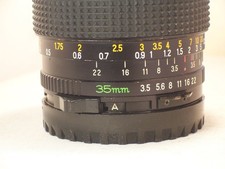 Objectif grand angle Mamiya