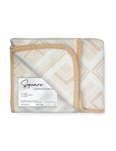 Coperta square vera pura - vera,