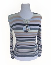 Maglia Chanel 01P a righe a