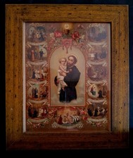 Antica rara icona di San