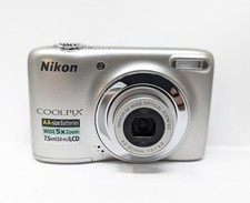 Fotocamera digitale nikon coolpix l25 funzionante con scheda di memoria da 2 gb