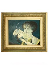 Remo Brindisi - Olio su tela