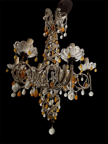 Elegante lampadario luci - a,