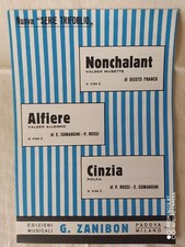 GIUSTO FRANCO "NONCHALANT" - E. COMANDINI - P. ROSSI "ALFIERE" - "CINZIA" - 1967