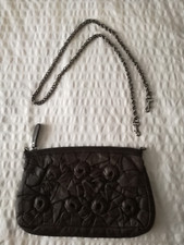 Borsa in pelle intrecciata